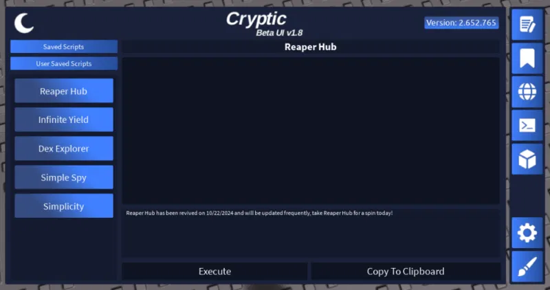 Cryptic - APK Roblox Executor - Image 4