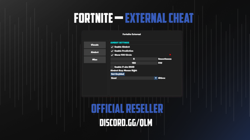 Fortnite External Hack – Aimbot, ESP & Wallhack (Undetected)